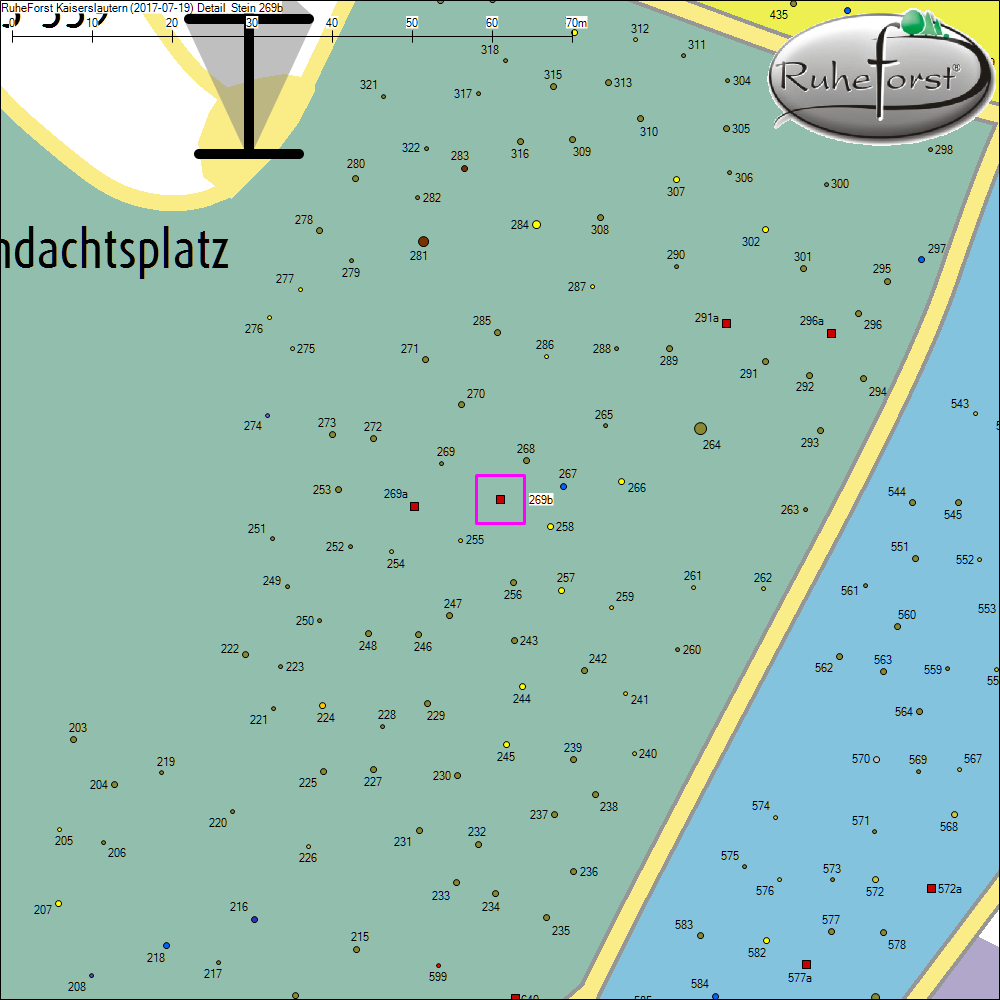 Detailkarte zu Stein 269b